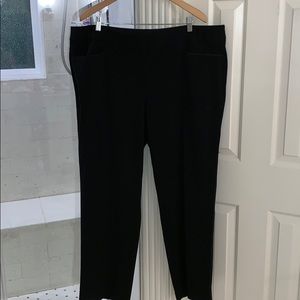 Lane Bryant Knit Dress Pants -The Sophie 24R Black